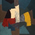 Abstract Composition 1954 by Serge Poliakoff 1900-1969
